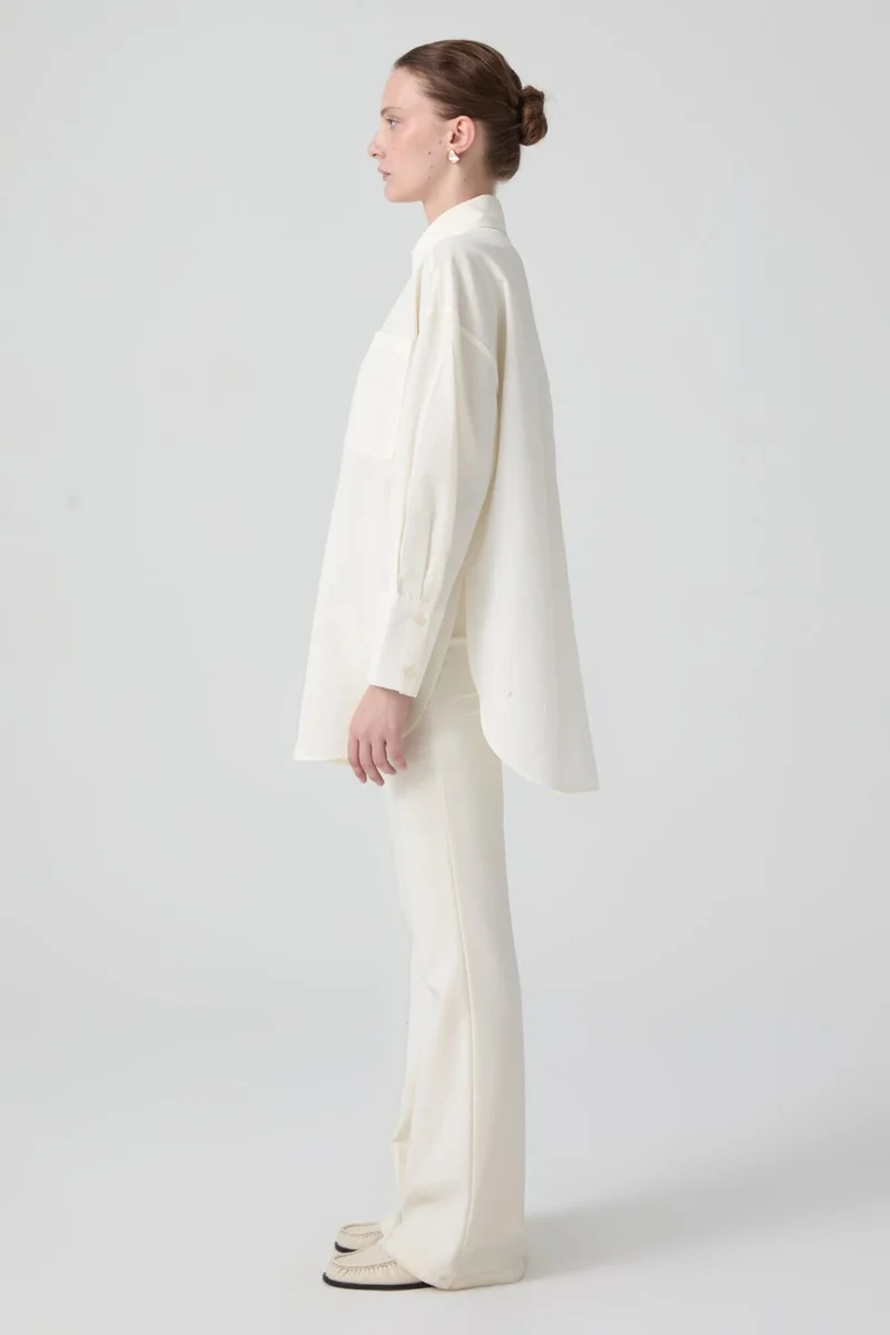 توتشي Prive Relax Fit Poplin Shirt