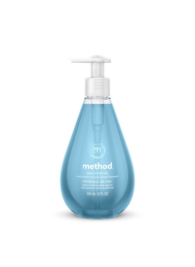 Method Gel Hand Soap, Sea Minerals, Biodegradable Formula, 12 fl oz (Pack of 1) - Image 1
