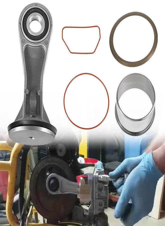 Sunluway N038785 Air Compressor Connecting Rod Kit for Craftsman, Dewalt, and Black & Decker, N021229 N021725 Compressor Piston Kit for Dewalt D55146 D55167 D55168, Fits 2-7/8" Cylinder Bore - Image 1