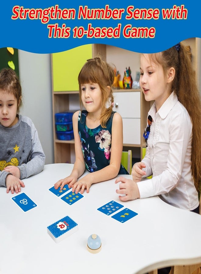 HugHush Math Games for Kids,Addition & Subtraction Games,Educational Learning Games Flash Card Gifts for Boys and Girls Ages 5 6 7 8,Counting Answer Buzzers Travel Indoor Outdoor Family - Image 2