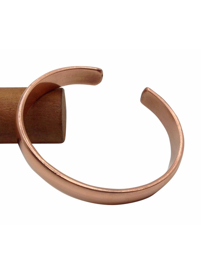 Bukela Hand Forged 100% Copper Bracelet. Made with Solid and High Gauge Pure Copper. - Image 3