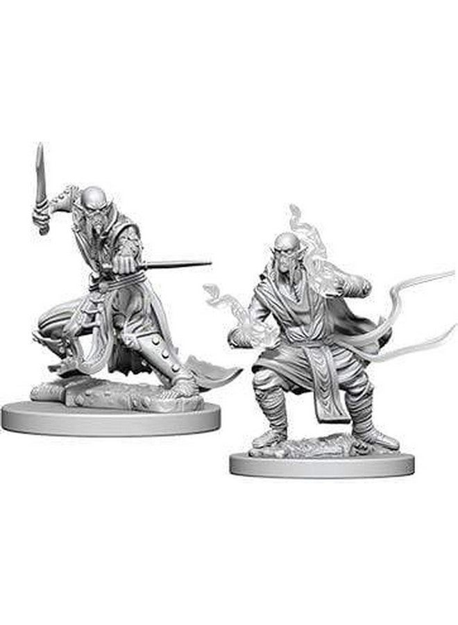 NECA D&D Nolzurs Marvelous Unpainted Miniatures: Wave 5: Githzerai - Image 1