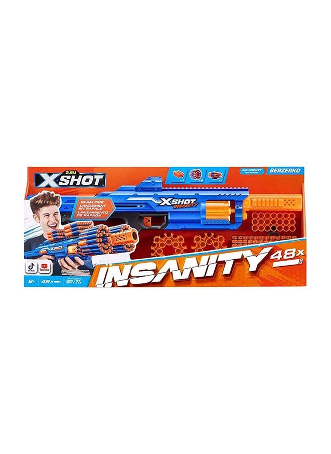 X-Shot X-Shot Insanity Berzerko Blaster with 48 Darts  - Image 2