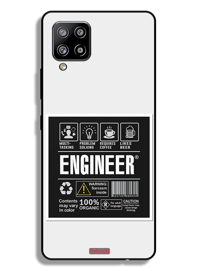 Tolwak Samsung Galaxy A42 5G Protective Case Cover Engineer Sticker - Image 1