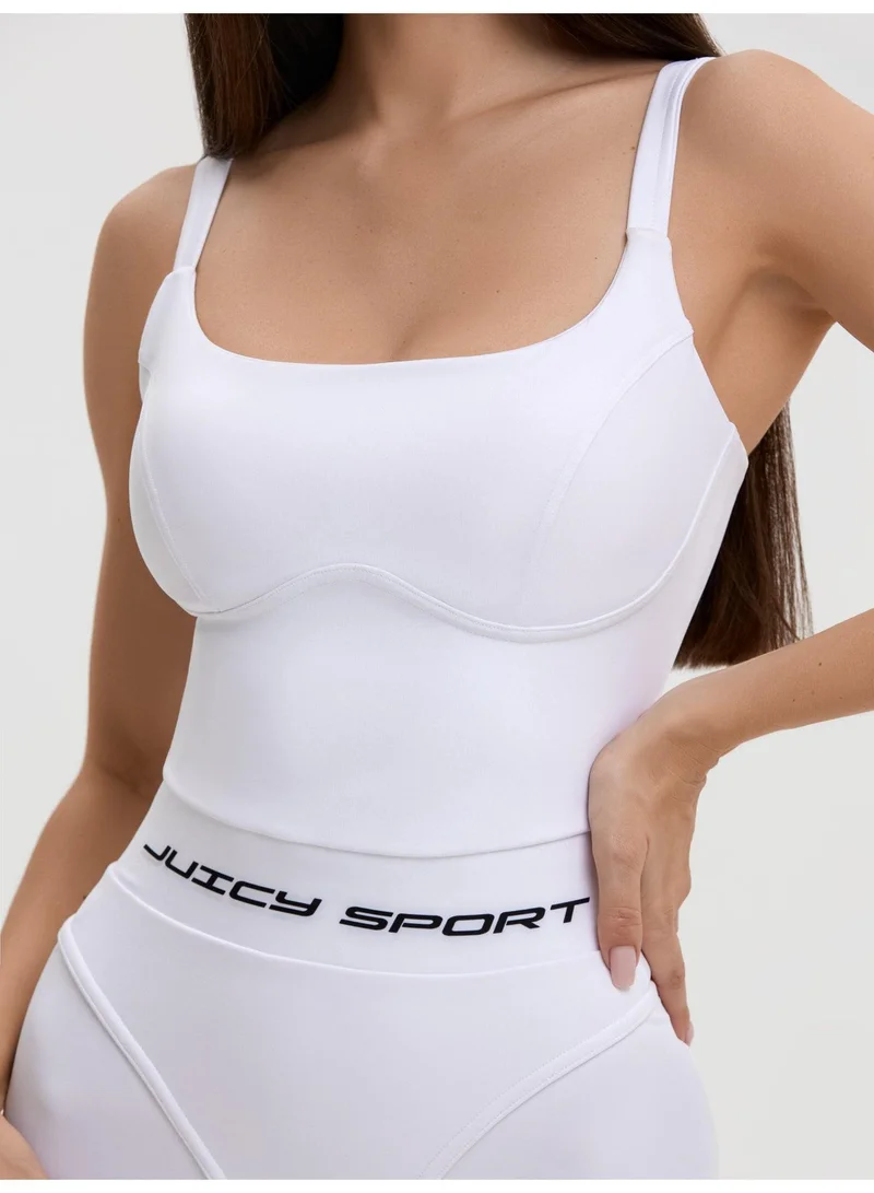 Bona Fide Flow Juicy White Flow Juicy Gym Jumpsuit for Women | Best Price UAE