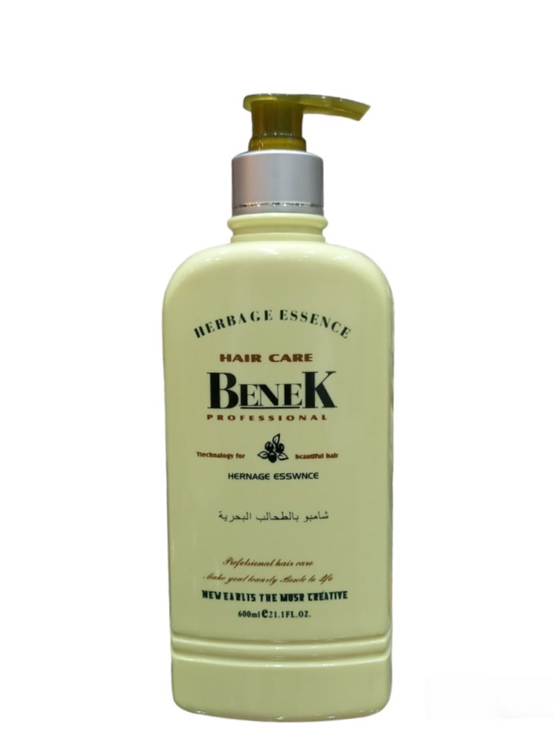 BENEK Shampoo Herbage Essence Hair Care 600 ml - Image 1