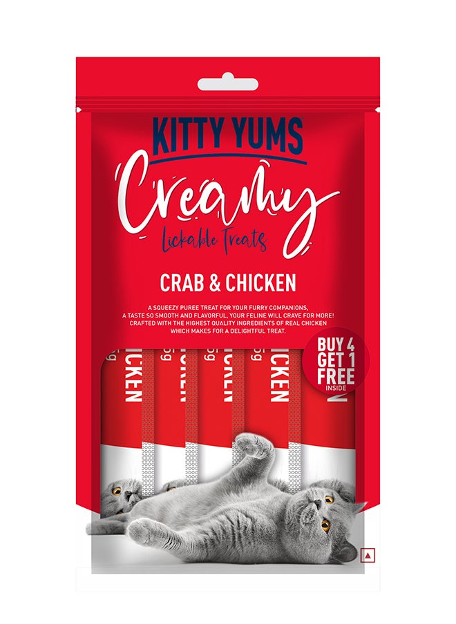 Kitty Yums Creamy Lickable Cat Treats Crab And Chicken - pzsku/ZAF9CFE23C559DB4AA649Z/45/_/1735989867/6b9322d7-7dc1-4b92-9368-6d6f046324ef