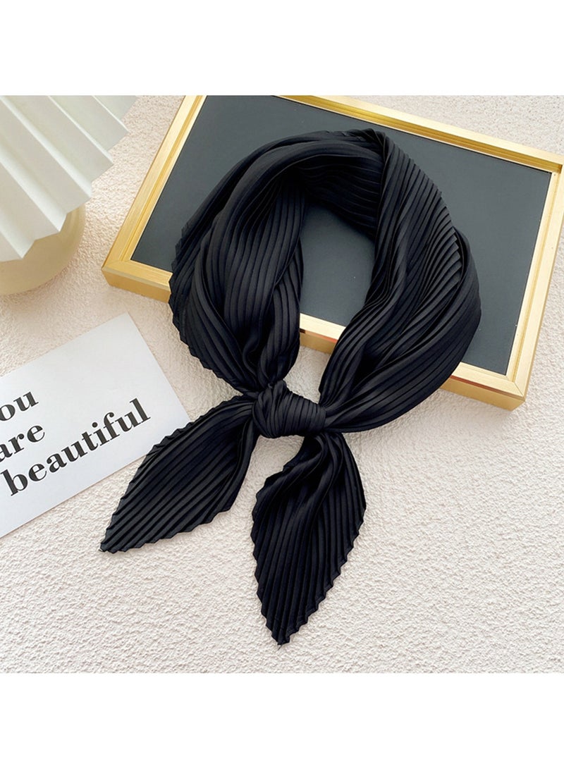 آي إس آي وشاح نسائي، وشاح نسائي، وشاح رأس مطوي معيّن الرأس يلتف أوشحة منديل باندانا - Image 3