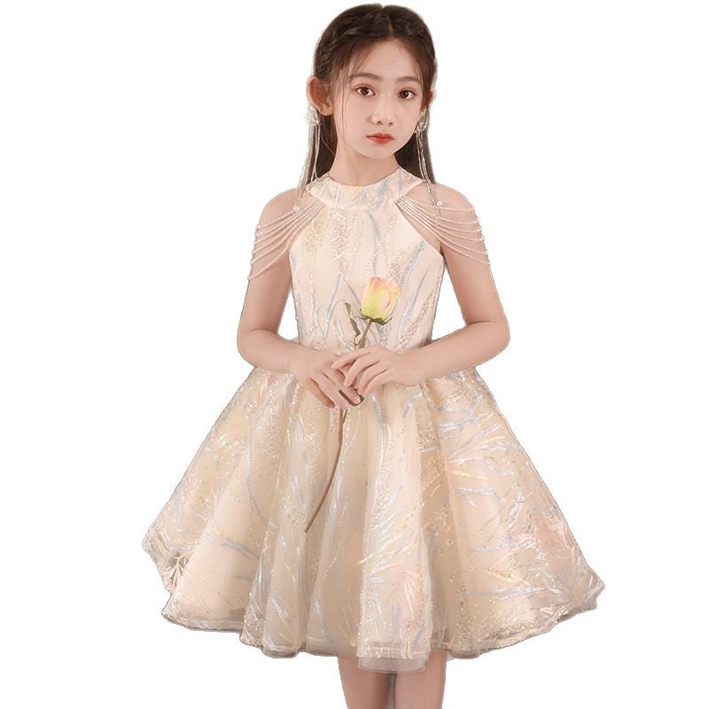 2026 Summer High-End Children's Princess Tulle Gown for Girls - Image 5