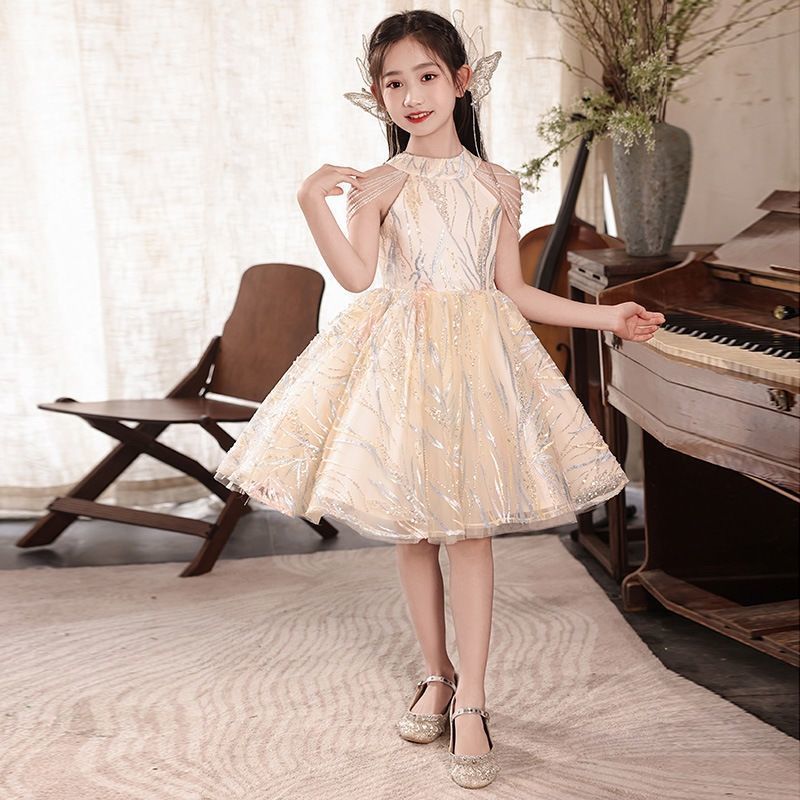 2026 Summer High-End Children's Princess Tulle Gown for Girls - Image 4