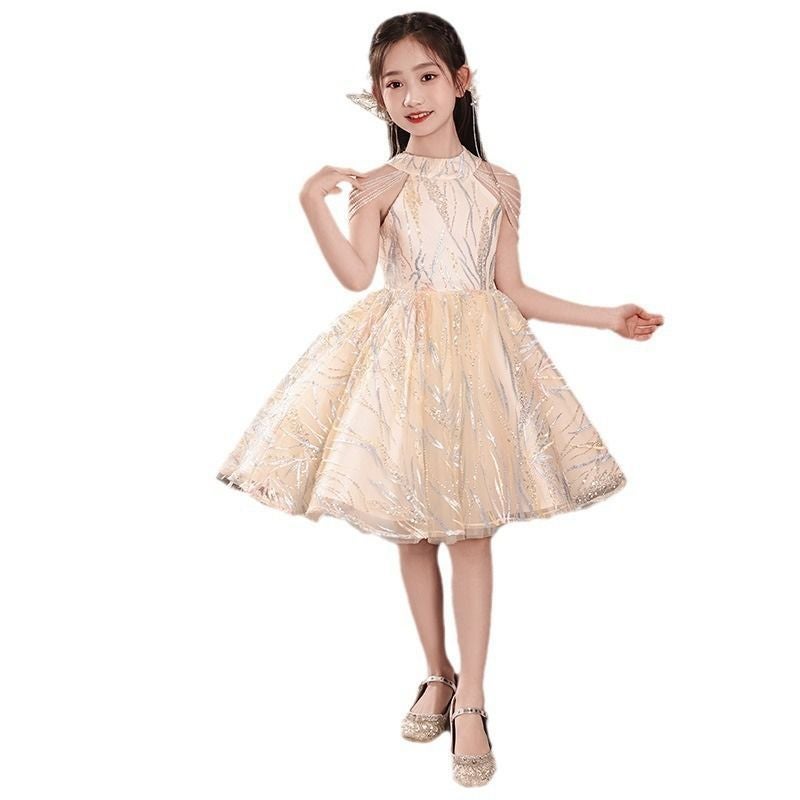 2026 Summer High-End Children's Princess Tulle Gown for Girls - Image 3