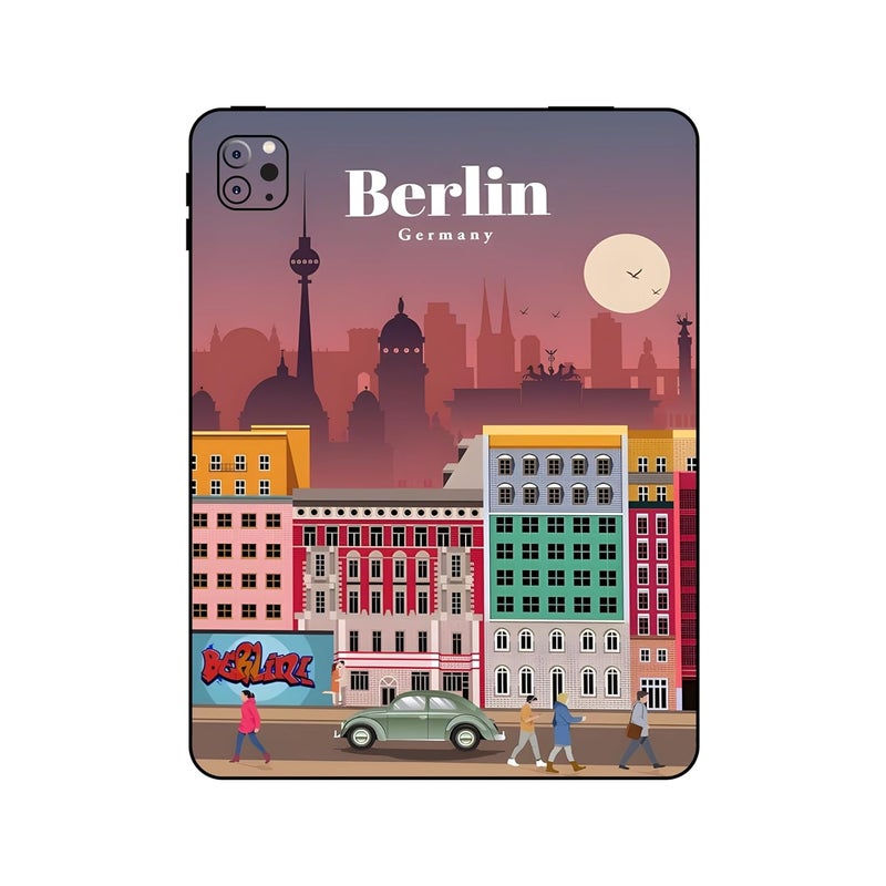 WRAP CRAFT Skin Compatible with iPad Pro 12.9 inch 6th Generation, 2022 Skin Revamp Your tablet's Style with This Protective & Fashionable Tablet Skin; DP-148 - Image 1