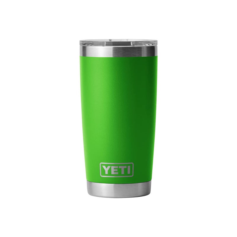 YETI Rambler 20 oz Tumbler  Stainless Steel  Vacuum Insulated with MagSlider Lid  Canopy Green - Image 3