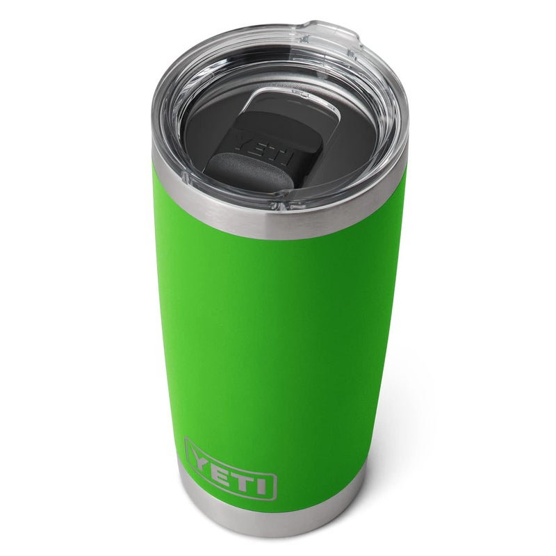 YETI Rambler 20 oz Tumbler  Stainless Steel  Vacuum Insulated with MagSlider Lid  Canopy Green - Image 1