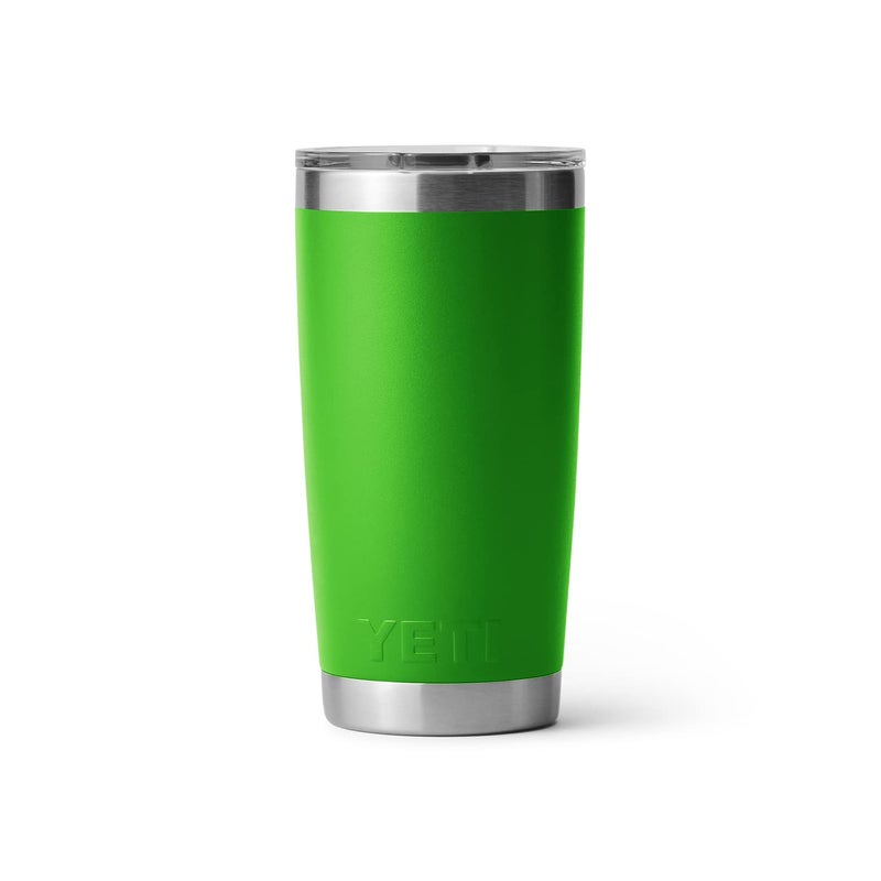 YETI Rambler 20 oz Tumbler  Stainless Steel  Vacuum Insulated with MagSlider Lid  Canopy Green - Image 5