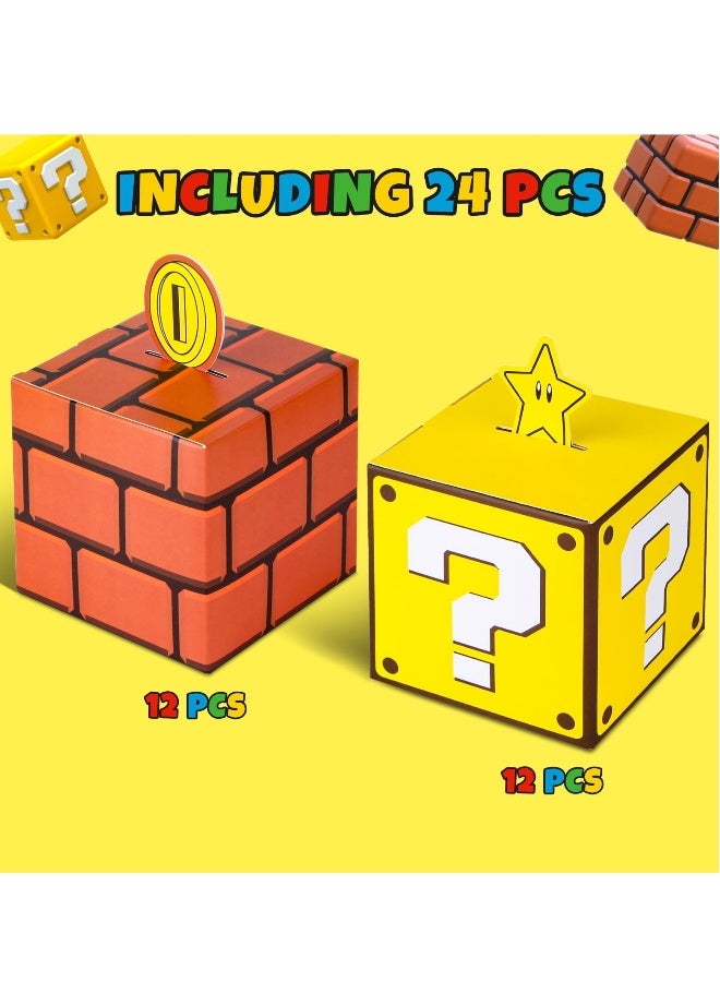 24-Pack Super M Themed Gift Boxes: Perfect Birthday Party Favors and Treat Bags for Kids, Boys & Girls - Ideal Decorations for Celebrations! - Image 3