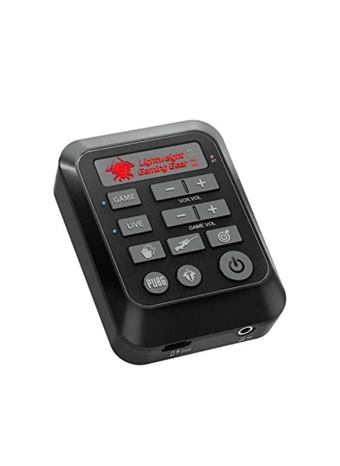 Plextone GS6 Game Live Dual Mode Sound Card Mixer Streaming with 3.5mm Interface, USB-C Interface Game Sound Card Digital Vox Modification For PC/Laptop/Mobile Phones.