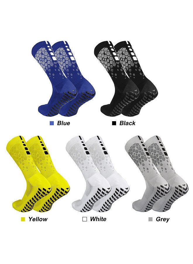Generic Anti-slip Soccer Socks for Men and Women Breathable Athletic Socks with Grippers  - Image 3