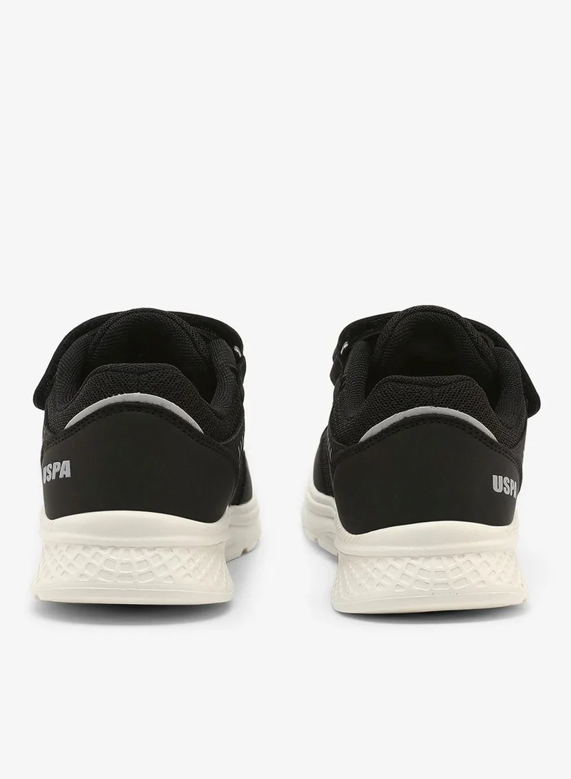 U.S. Polo Assn. 6P NAPE JR GLB 6FX BOY OD_BLACK Nape Jr Kids Casual Shoes - Black for Men | Best Price UAE