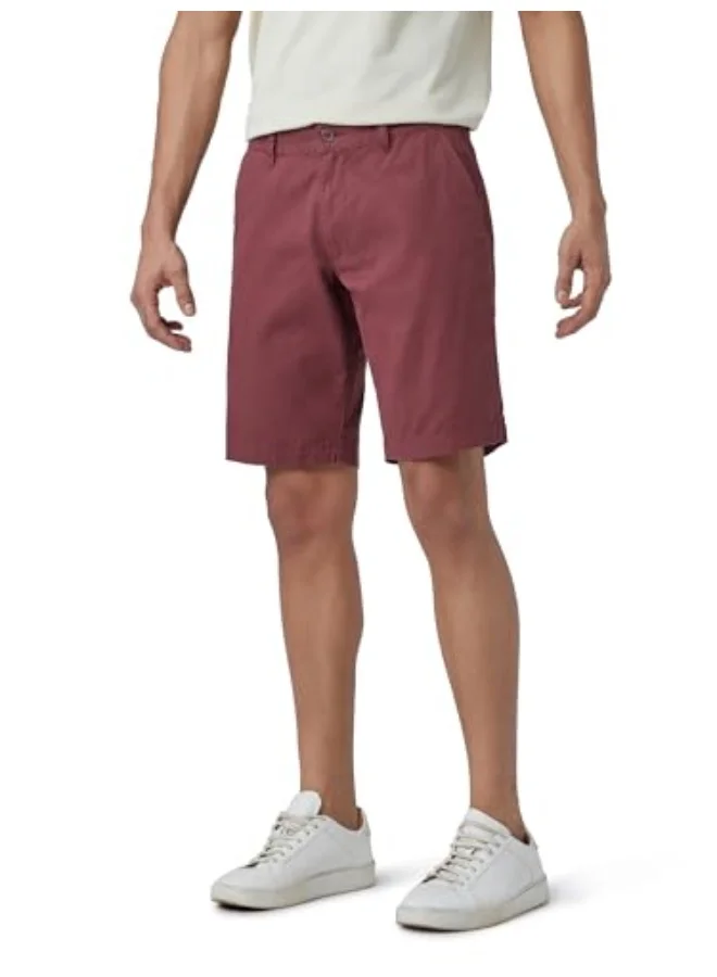XYXX  XYXX Menâ€™s Element Cotton Straight Fit Solid Chino Shorts with Side Pockets  | Best Price UAE