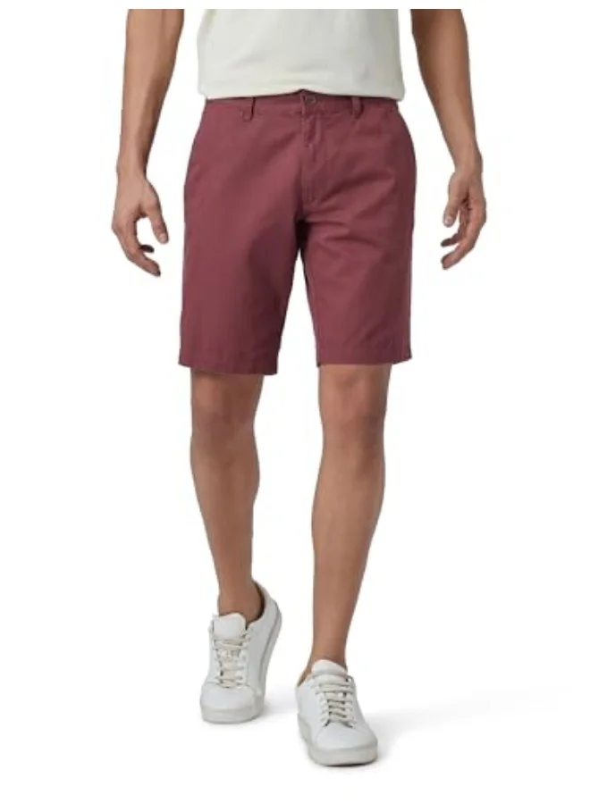 اكس واي اكس اكس شورت تشينو رجالي من XYXX بقصّة مستقيمة من القطن مع جيوب جانبية