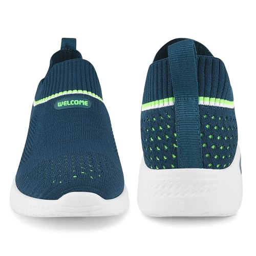 Welcome Kid's Casual, Running, Walking, Loafers, Sneakers, Sports Shoes, Memory Foam, K-Romeo-T.Blue, 5 - Image 2