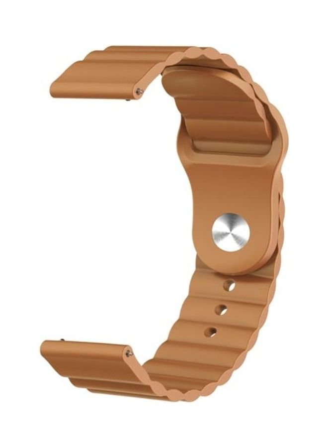 NIBEMINENT Replacement Strap for Huawei Watch GT2e / GT2 22/46mm Brown - Image 3