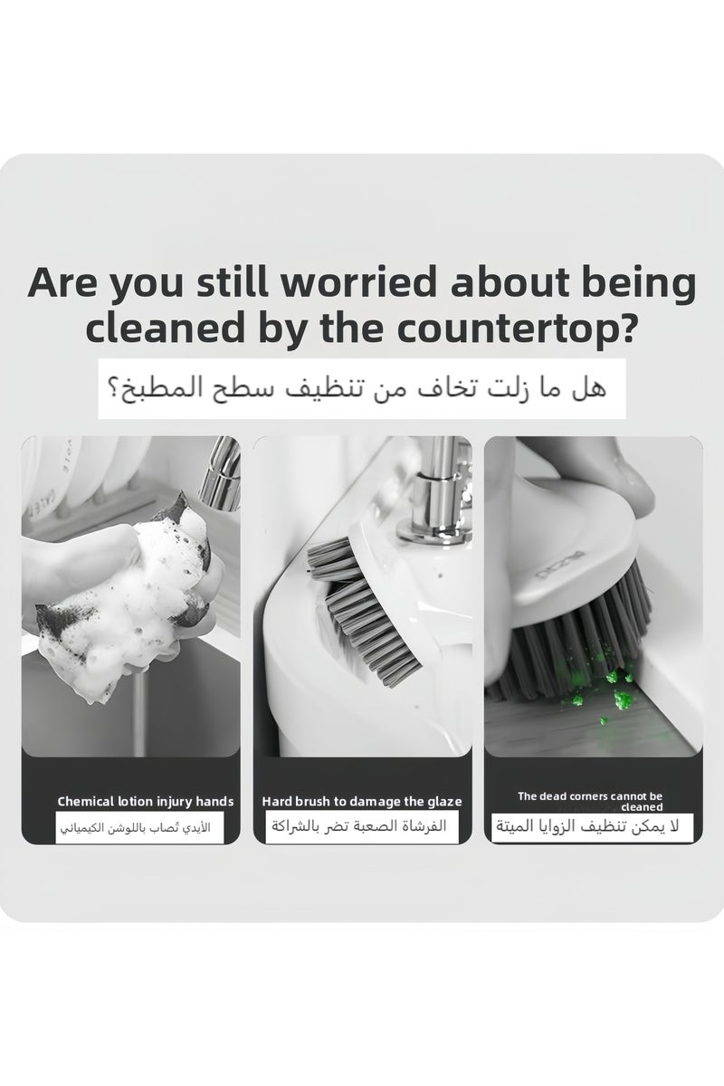 كرونايتي س губاة تنظيف متعددة الوظائف مضادة للبكتيريا - губاة تنظيف خاصة للمطبخ، كرة تنظيف الحمام، كرة تنظيف المسبح. مصنوعة من مادة ألياف شبكية البولي بروبيلين (PP)، ولا تحتاج إلى استخدام مواد تنظيف، ويتجاوز معدل مضاديتها للبكتيريا 90٪، وهي مناسبة بشكل خاص لأسر يوجد بها أطفال صغار. يمكنها بسهولة تلبية احتياجات التنظيف في الأحواض، والبلاط، والحوضات، والمصابيح المائية، والمسبحات وما إلى ذلك. - Image 4