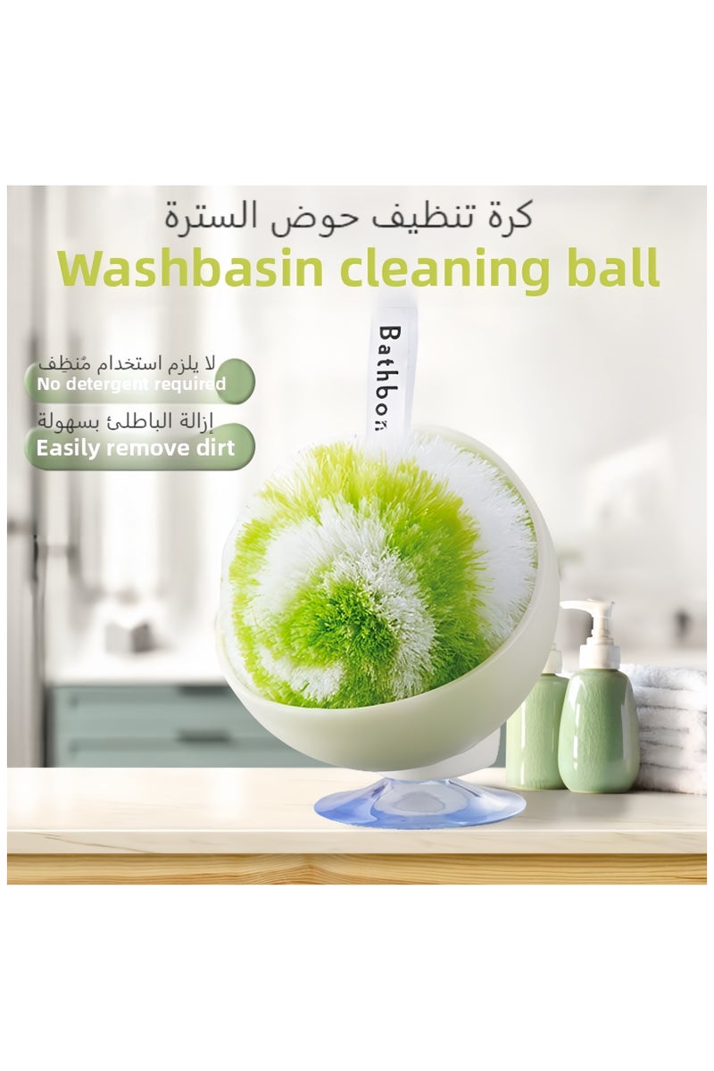 كرونايتي س губاة تنظيف متعددة الوظائف مضادة للبكتيريا - губاة تنظيف خاصة للمطبخ، كرة تنظيف الحمام، كرة تنظيف المسبح. مصنوعة من مادة ألياف شبكية البولي بروبيلين (PP)، ولا تحتاج إلى استخدام مواد تنظيف، ويتجاوز معدل مضاديتها للبكتيريا 90٪، وهي مناسبة بشكل خاص لأسر يوجد بها أطفال صغار. يمكنها بسهولة تلبية احتياجات التنظيف في الأحواض، والبلاط، والحوضات، والمصابيح المائية، والمسبحات وما إلى ذلك. - Image 5