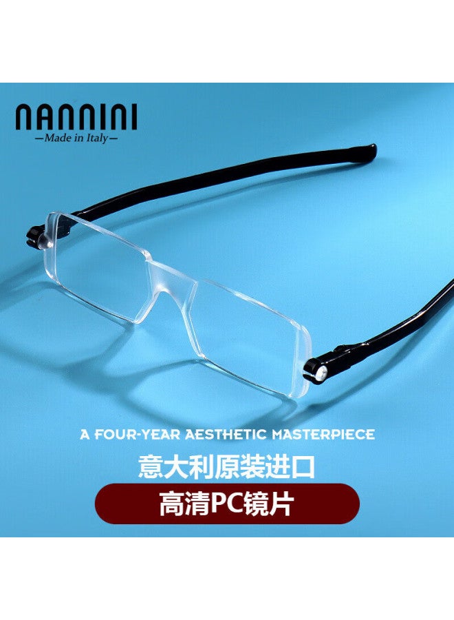Nannini Italian Reading Gl For Men And Women, Portable High-definition Imported Foldable Fashionable Reading Gl - Image 1