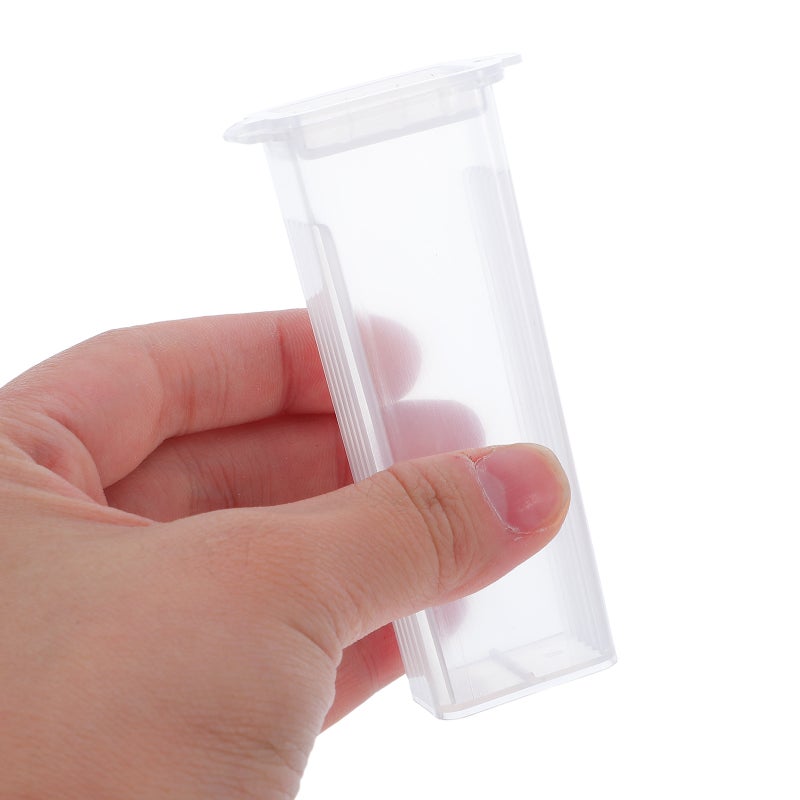 50pcs Slide Staining Jar: 5-Slot High Transparency Staining Jar - Narrow Laboratory Slide Holder For Efficient Sample Processing - Image 3