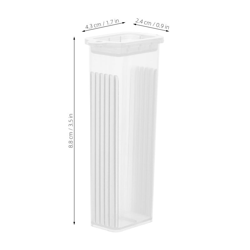 50pcs Slide Staining Jar: 5-Slot High Transparency Staining Jar - Narrow Laboratory Slide Holder For Efficient Sample Processing - Image 4