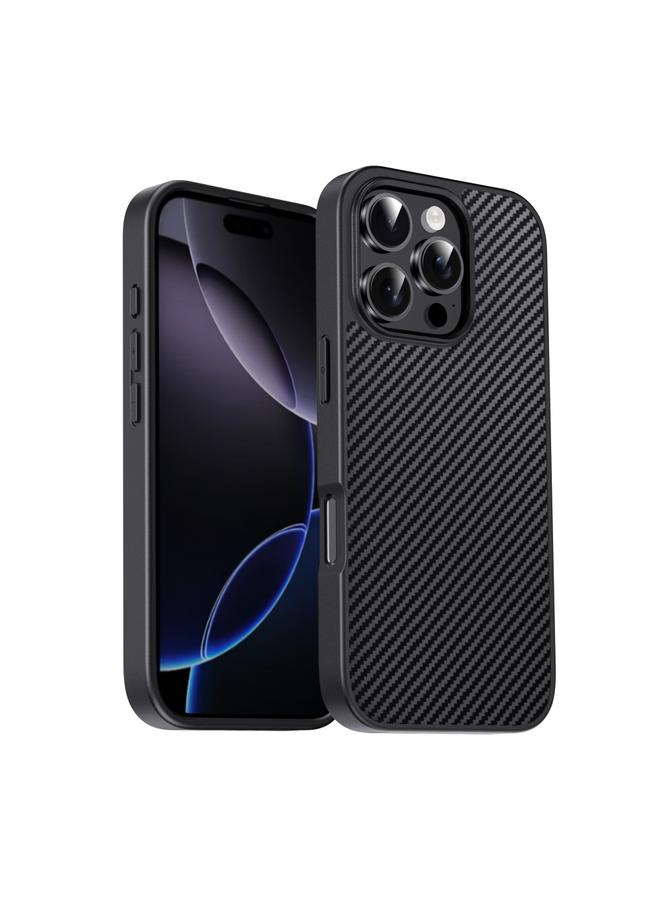 S-TOP Case For iPhone 16 Pro Max Pita Series TPU + PC Texture Phone Case - Image 1