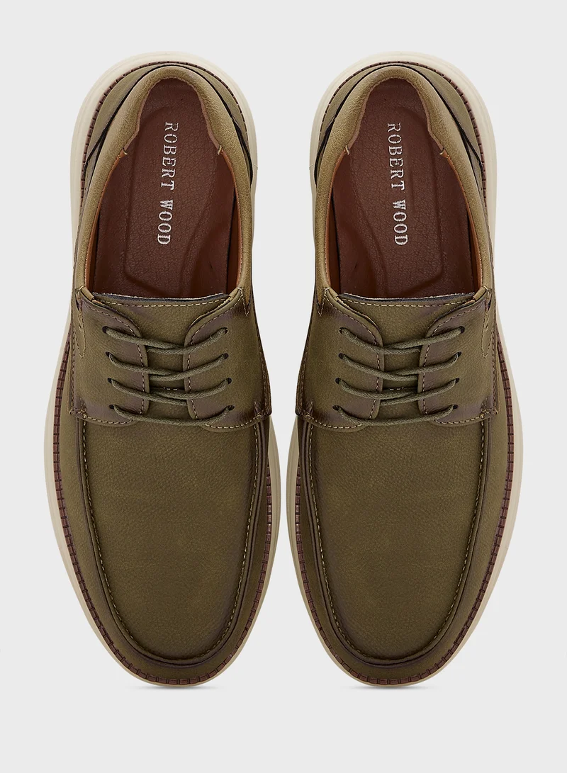 Robert Wood Lightweight Comfortline Casual Lace Ups
