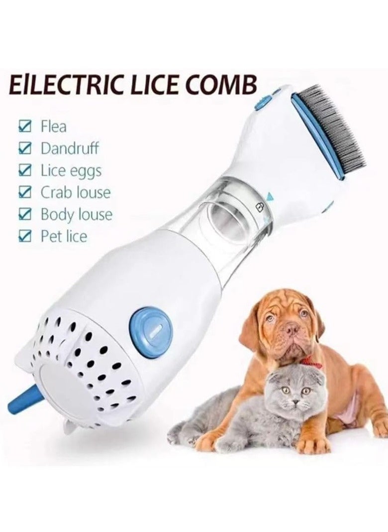Generic - Electric Hair Lice Comb ,Electric Lice remover,Vacuum Effective Head for and Pets Get Rid of with this Vacuums Machine ,With 2 packs of filters (UK) - Image 1