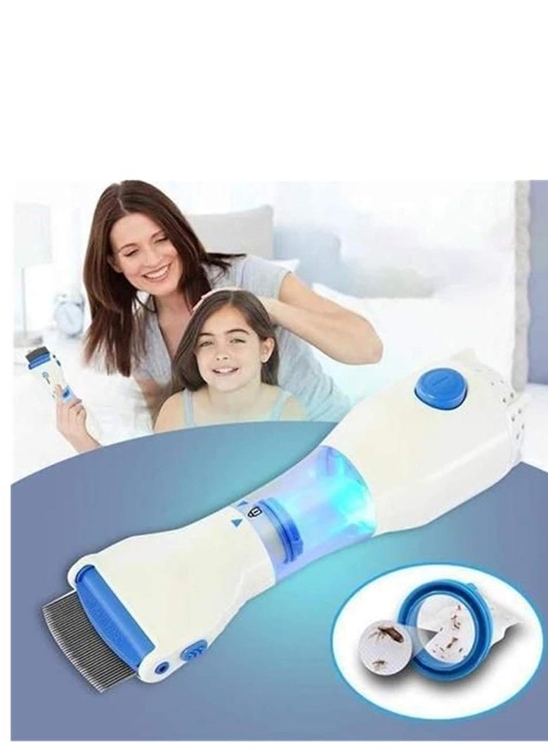 Generic - Electric Hair Lice Comb ,Electric Lice remover,Vacuum Effective Head for and Pets Get Rid of with this Vacuums Machine ,With 2 packs of filters (UK) - Image 1