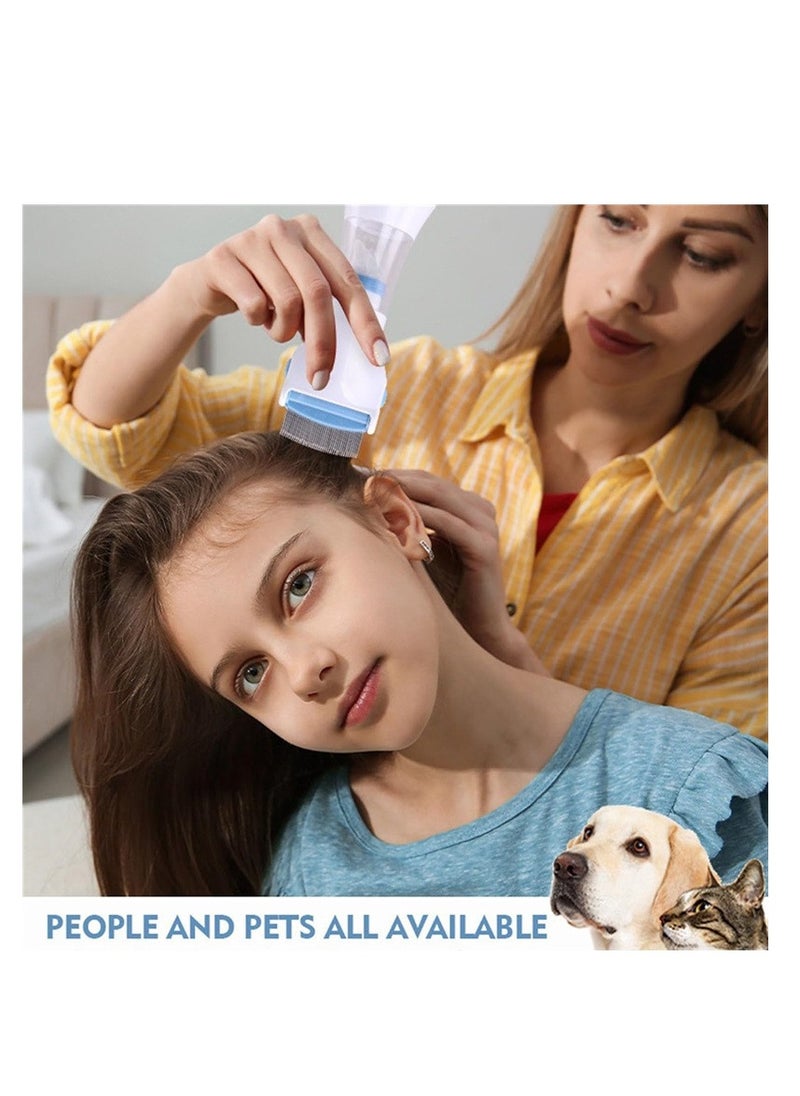 Generic - Electric Hair Lice Comb ,Electric Lice remover,Vacuum Effective Head for and Pets Get Rid of with this Vacuums Machine ,With 2 packs of filters (UK) - Image 1