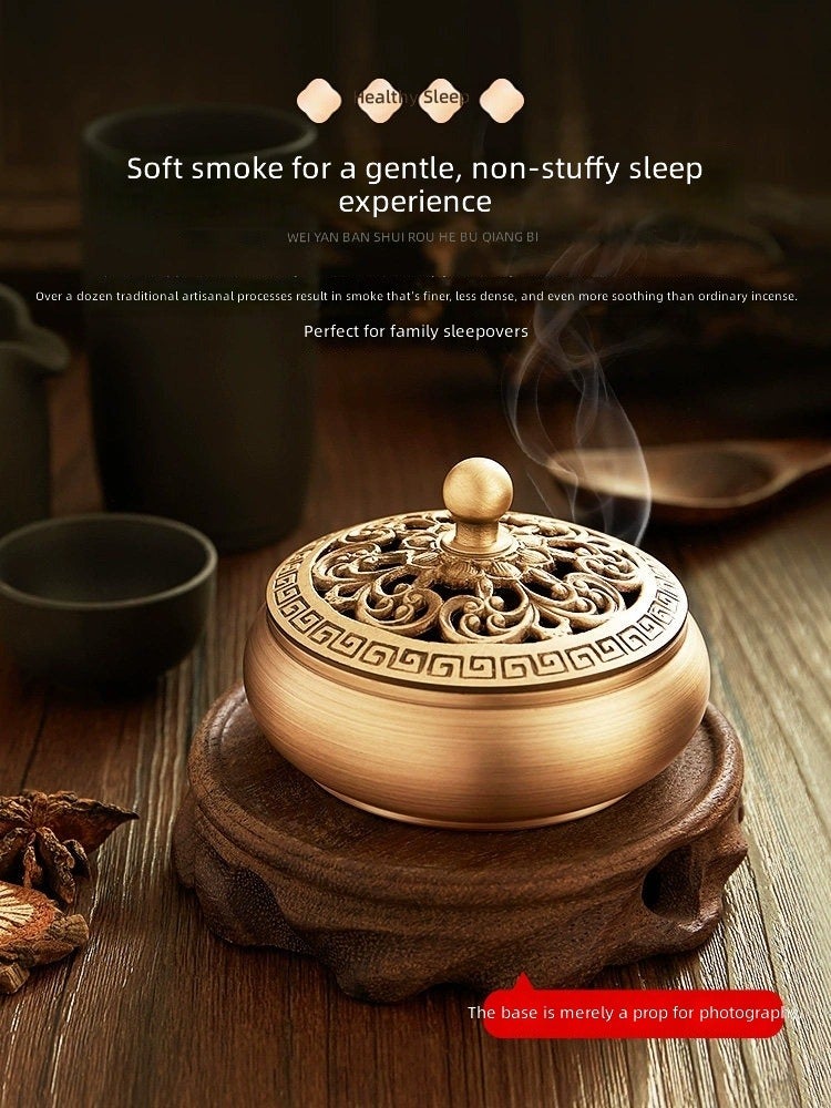 بخور علاج النوم - عطر طبيعي من خشب الصندل والعود لبيئة نوم هادئة - Image 4