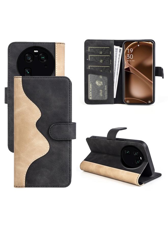S-TOP Case For OPPO Find X6 Pro Stitching Horizontal Flip Leather Phone Case - Image 1