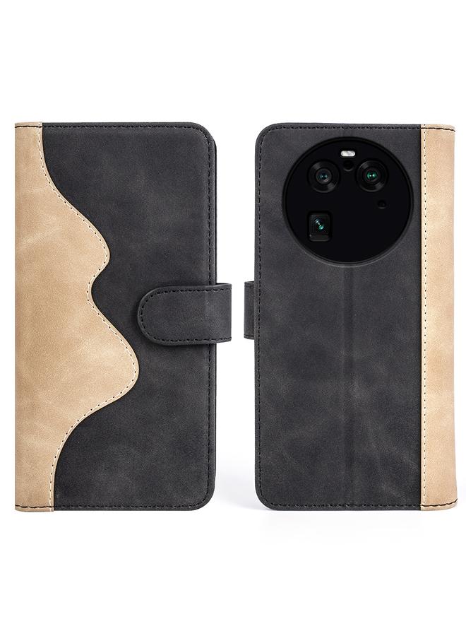 S-TOP Case For OPPO Find X6 Pro Stitching Horizontal Flip Leather Phone Case - Image 2