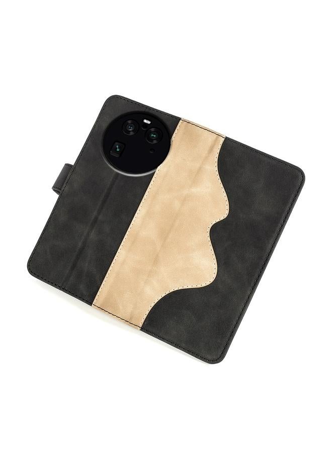 S-TOP Case For OPPO Find X6 Pro Stitching Horizontal Flip Leather Phone Case - Image 4