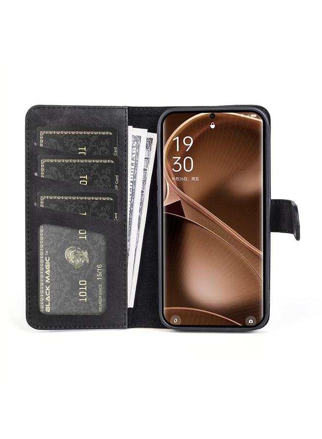 S-TOP Case For OPPO Find X6 Pro Stitching Horizontal Flip Leather Phone Case - Image 3