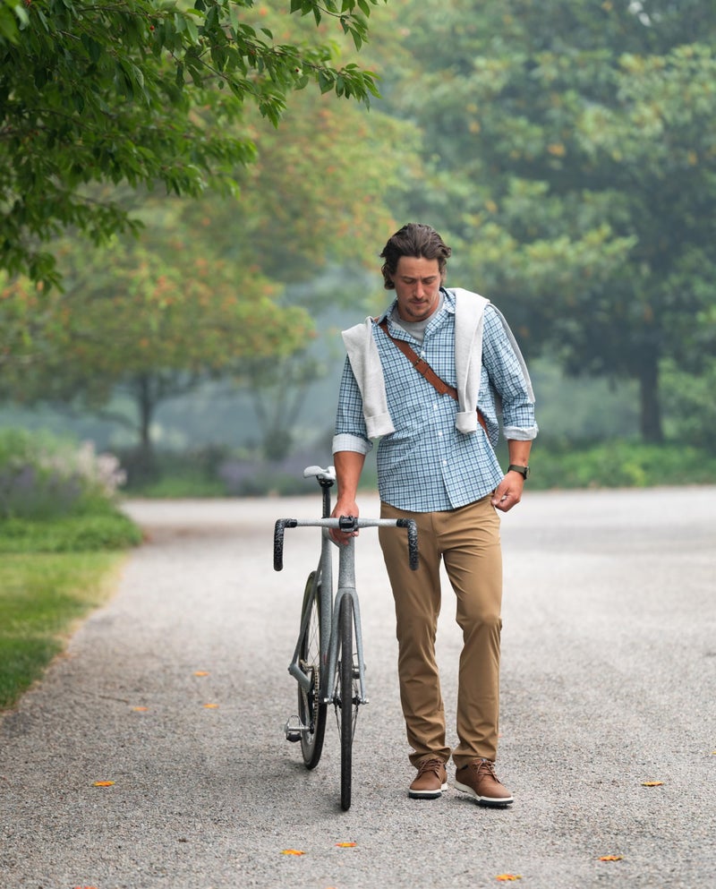 Chaps Men's Solid Rayon Blend Dress Crew Trouser Socks 3 Pair, Khaki Sock Size:10-13/Shoe Size: 6-12 - Image 4