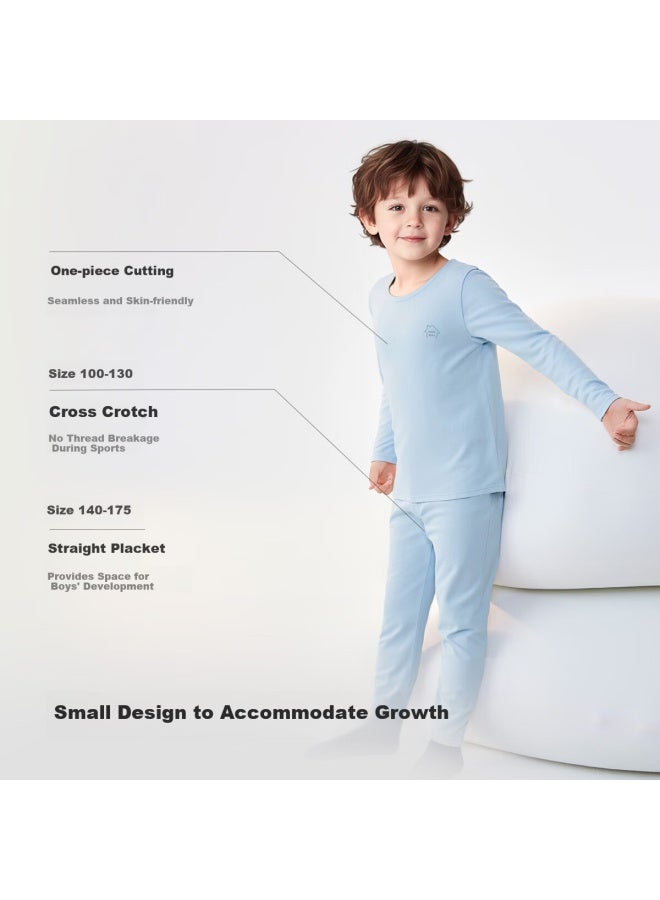 Balabala Kids Children's Underwear Set Spring Autumn New Boys' Long Johns Cotton Soft Baby Pajamas - Image 1