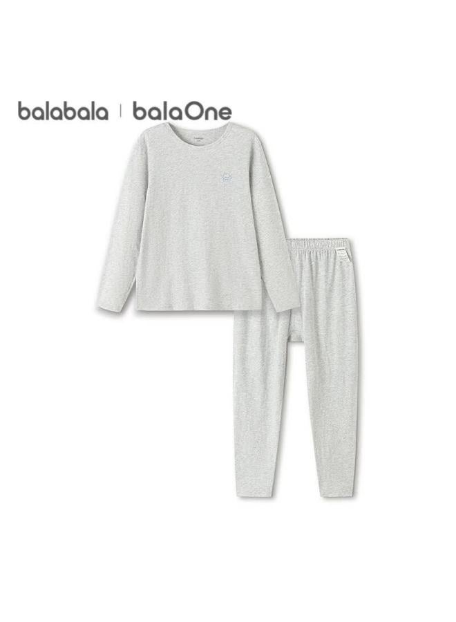 Balabala Kids Children's Underwear Set Spring Autumn New Boys' Long Johns Cotton Soft Baby Pajamas - Image 3