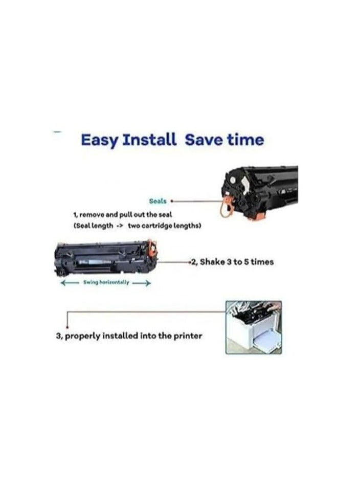 Terabyte 106A Compatible Toner Cartridge W1106A for Laser 107 MFP135 MFP137 - Image 3