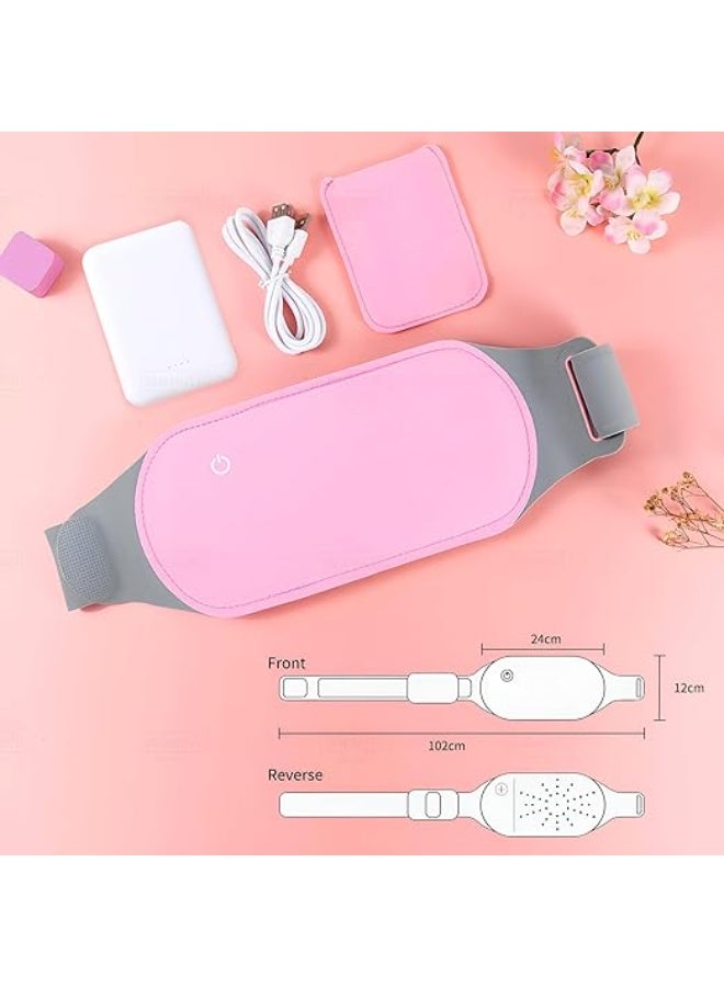 Smart Electric Menstrual Belt - Soothing Heat Therapy Pad for Period Pain Relief - Adjustable Thermal Waist Belt for Abdomen and Lower Back - Warm Relaxation for Winter - Image 2
