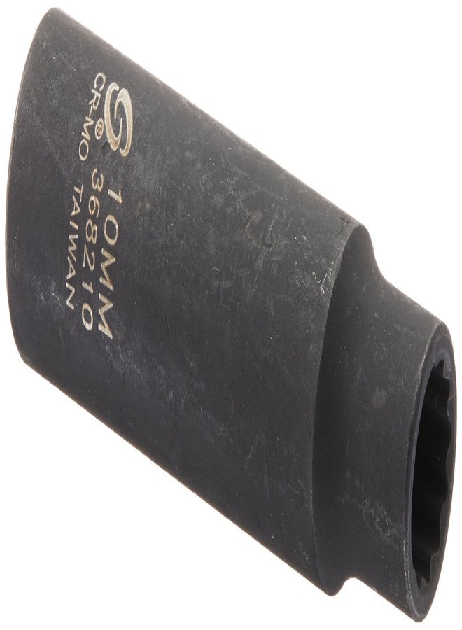 Sunex Tools Sunex 368210 3/8-Inch Drive 10-mm 12-Point Deep Impact Socket - Image 1