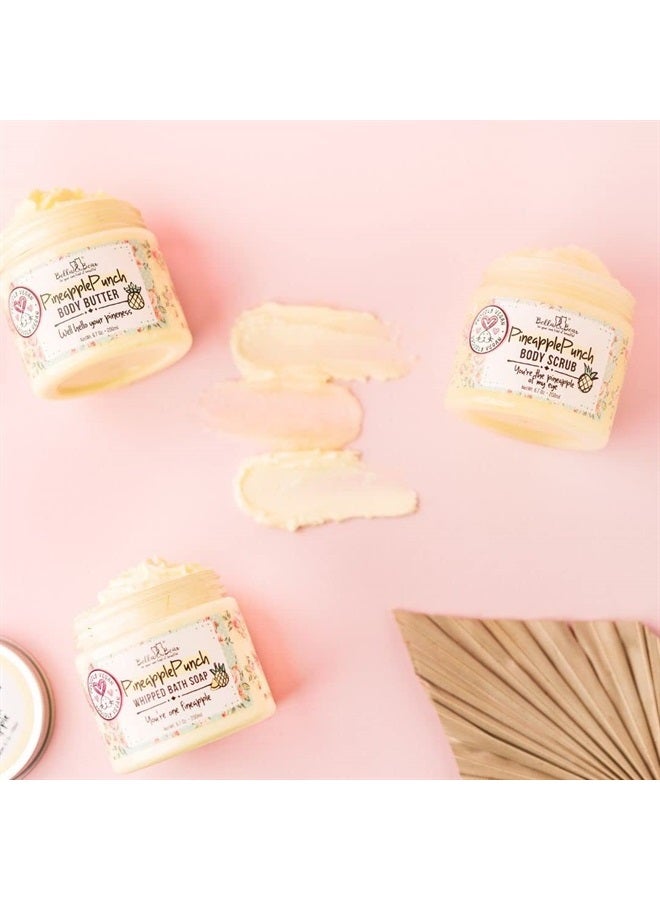 Bella and Bear Bella & Bear Pineapple Body Butter, Hydrating Formula - Vegan Travel Size, 3.4oz' (3.4 oz) - Image 2