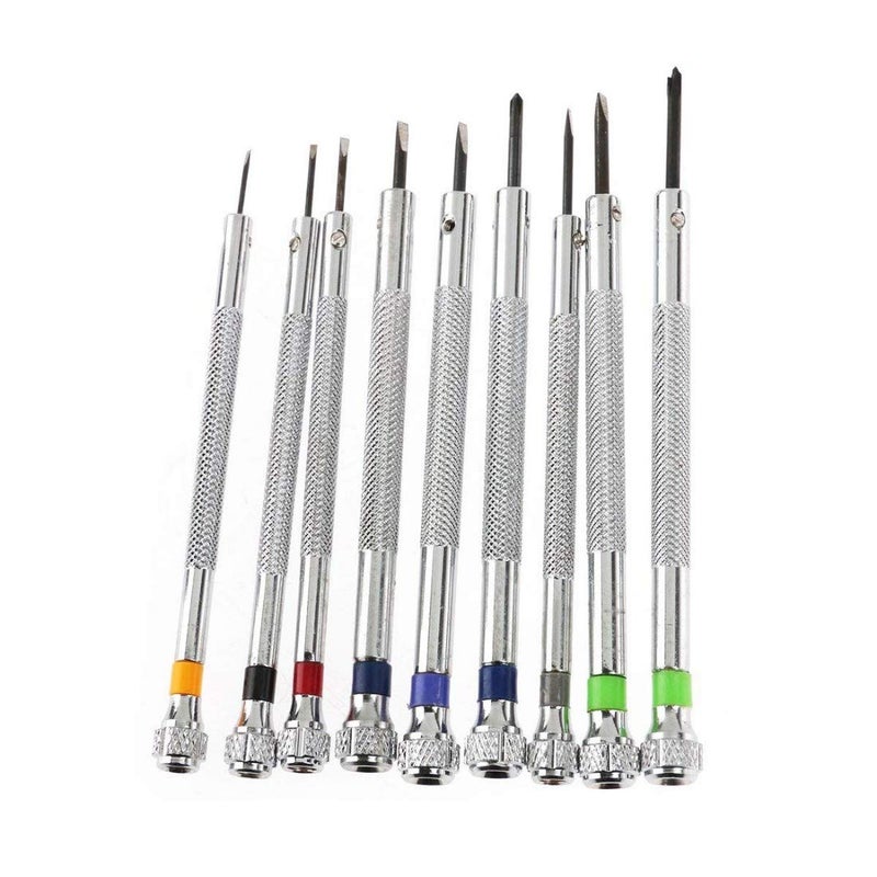 DIY Crafts Pack Of 1 Pc, Screwdriver Set 0.5mm - 2.5mm, Micro Precision Screwdriver Set 0.5mm - 2.5mm with Stand Replace Tips Jewelry Watch (Pack Of 1 Pc, Screwdriver Set 0.5mm - 2.5mm) - Image 3
